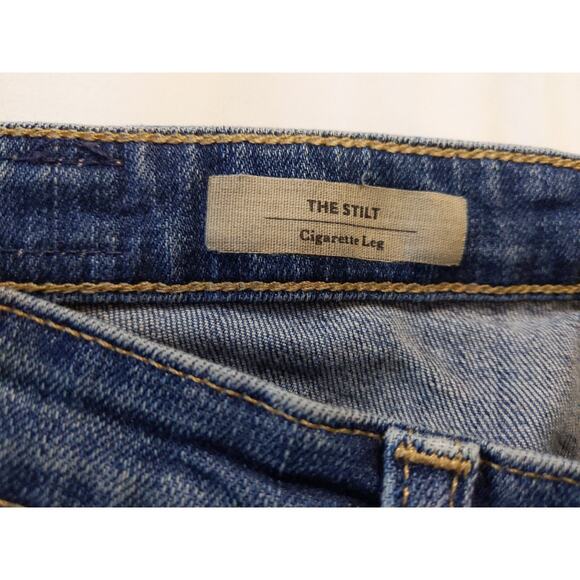 AG Adriano Goldschmied The Stilt Cigarette Leg Slim Jean Women’s Size 27 - Picture 2 of 7